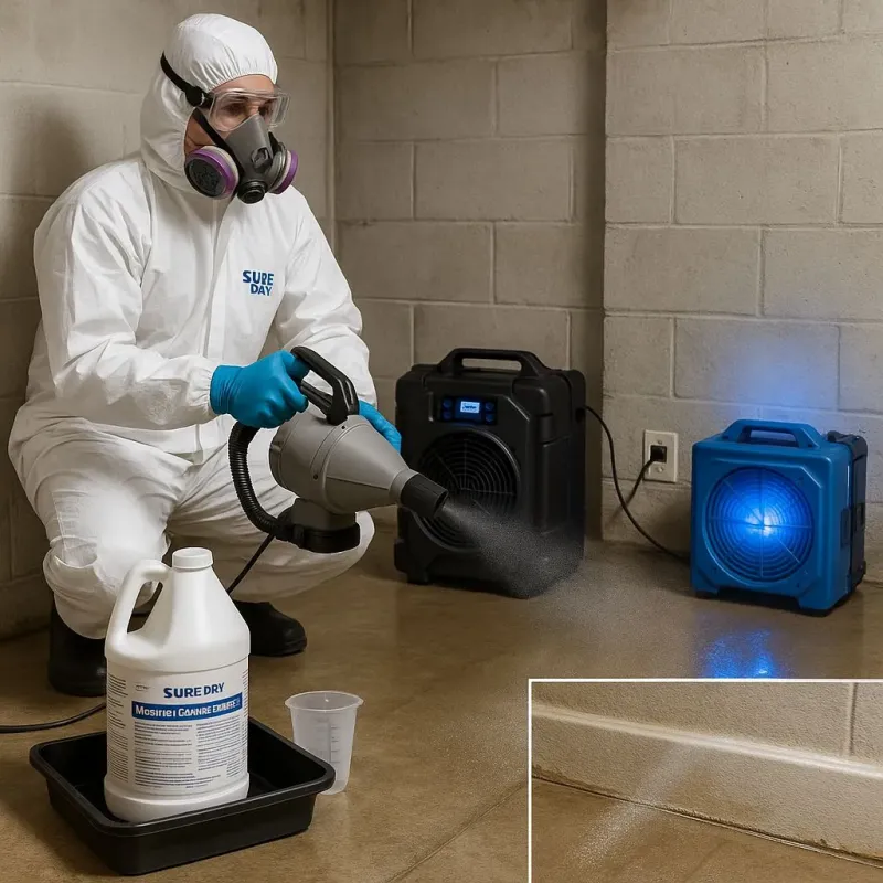 Sanitization and Odor Removal process in Lakewood, WA